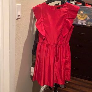 Zara red dress in S.
